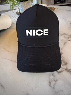 NICE Brand Black Cap